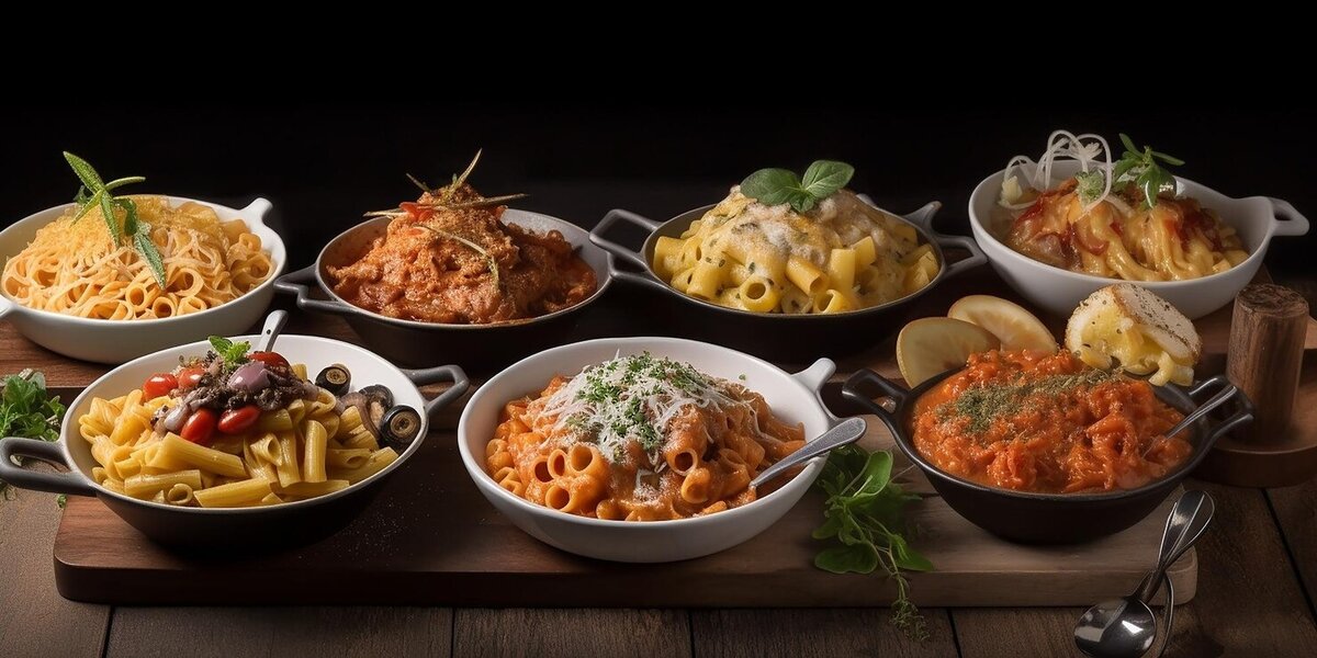 image showing hearty main courses 